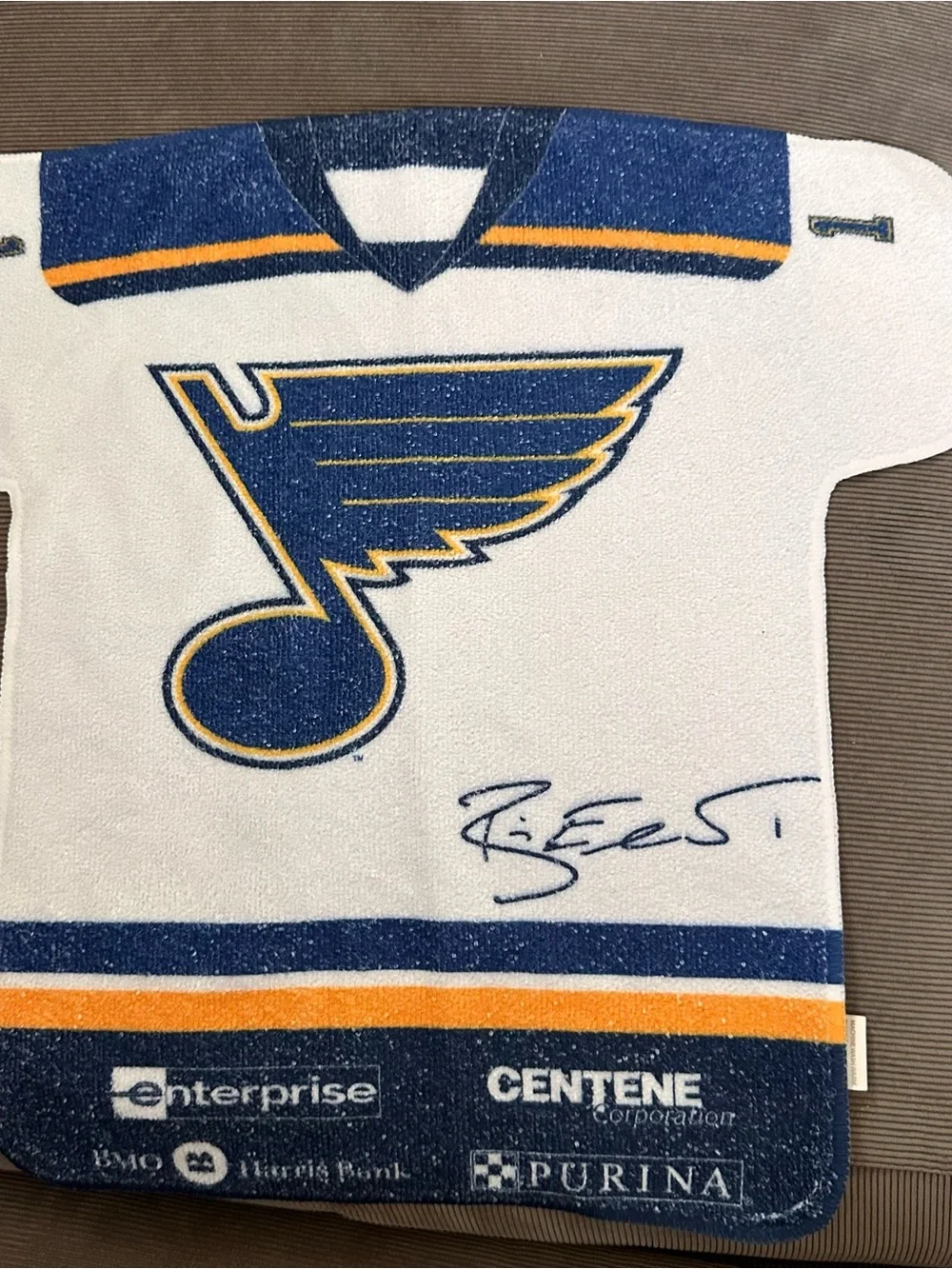 Lot Of 2 St. Louis Blues SGA Rally Towels - David Backes Brian Elliott